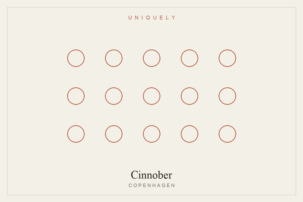 Quality stationery and notebooks at the Cinnober bookshop
