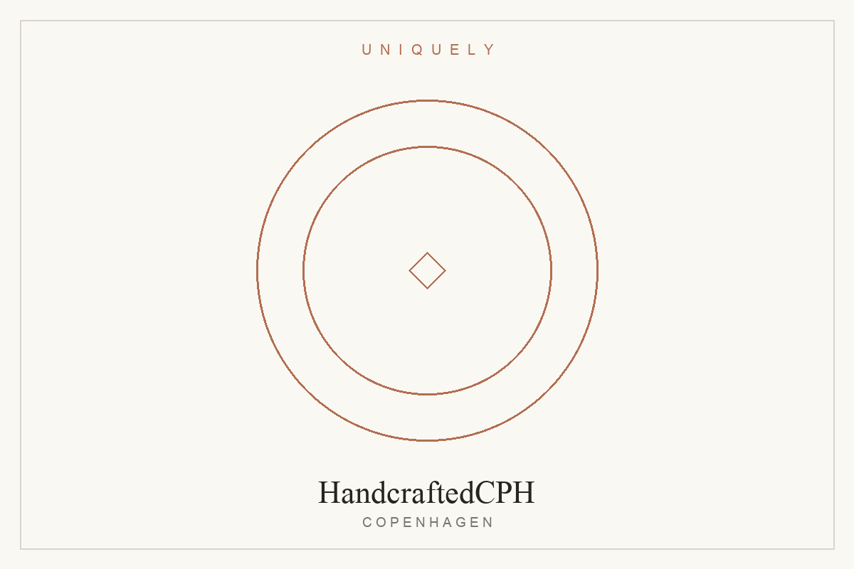 Handmade graphic jewellery in the Scandinavian style by HandcraftedCPH